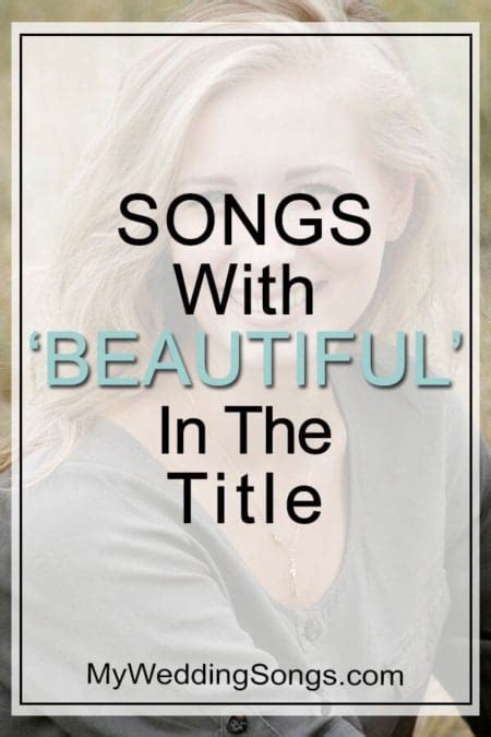 songs titled beautiful|songs with beautiful vocals.